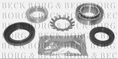 BORG & BECK bwk1028 -  Комплект подшипника ступицы колеса